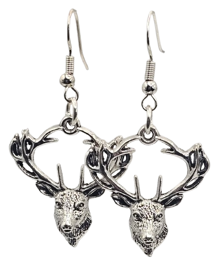 Deer Head Style Earrings
