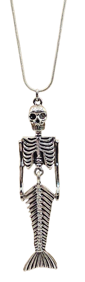 Skull Mermaid Necklace