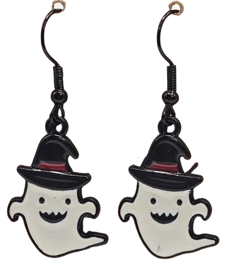 Cute Ghost Halloween Earrings