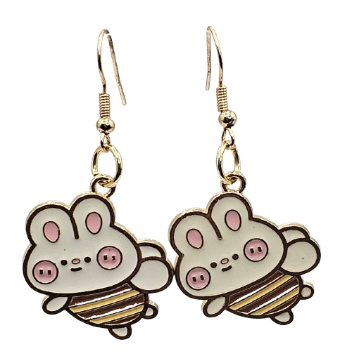 Bunny Bee Earrings