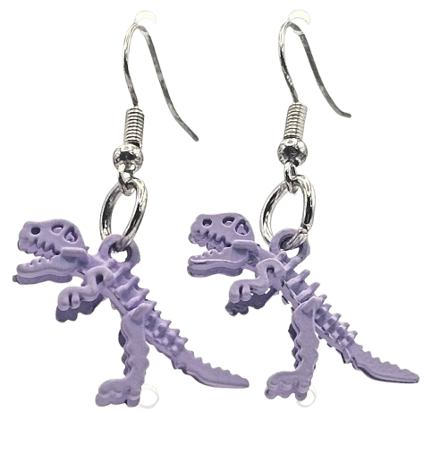 Simple Dinosaur Earrings