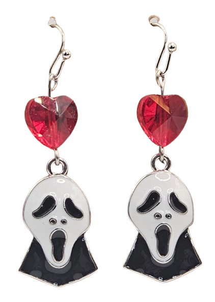 Ghostface Earrings