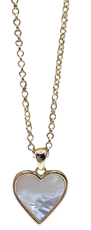 Heart Shaped Shell Necklaces