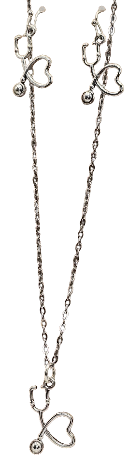Stethoscope Earring/Necklace Set (Different Styles)