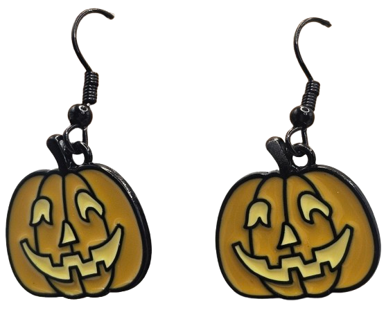 Cute Jack o Latern Earrings