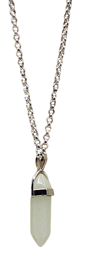 Glow in the Dark Crystal Necklace
