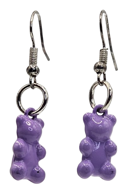 Simple Teddy Bear Style Earrings