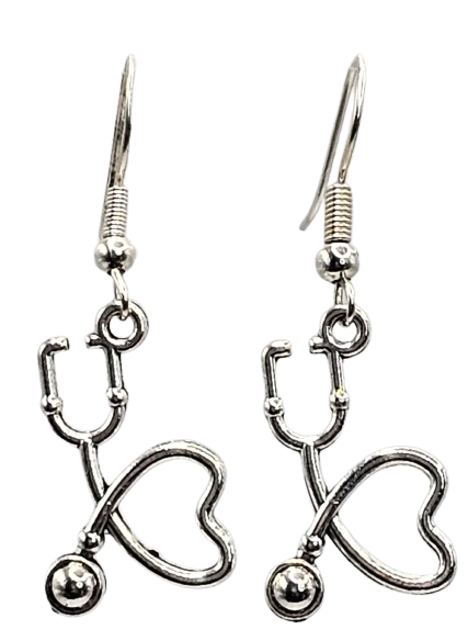 Stethoscope Fishhook Earrings