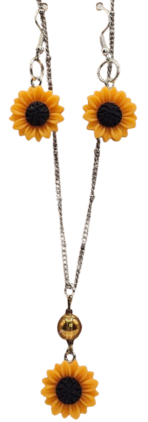 Sunflower Earring/Necklace Sets