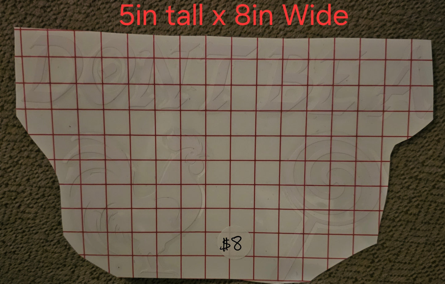 Don't Be A ππ Waterproof Decals (Multiple Sizes Available)