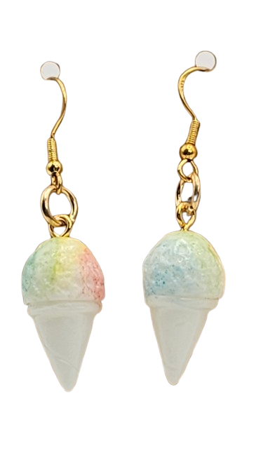 Mini Snow Cone Earrings