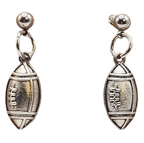Mini Football Earrings