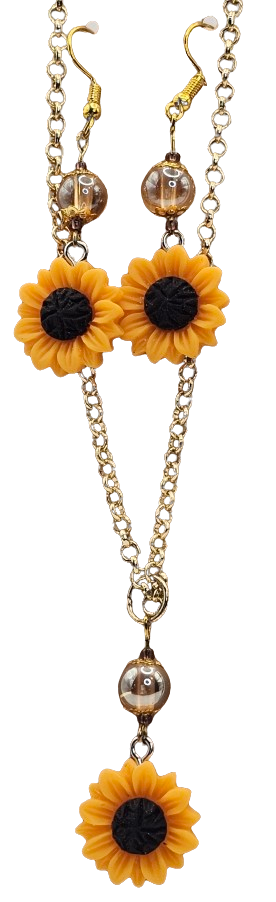 Sunflower Earring/Necklace Sets