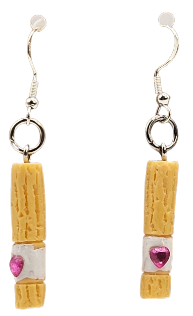 Mini Churro Earrings