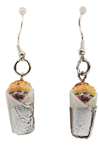 Mini Burrito Earrings