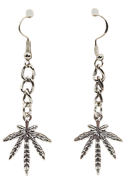 Chain Dangle Mary Jane Earrings
