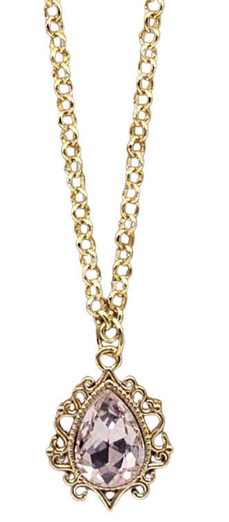Teardrop Sparkle Necklace