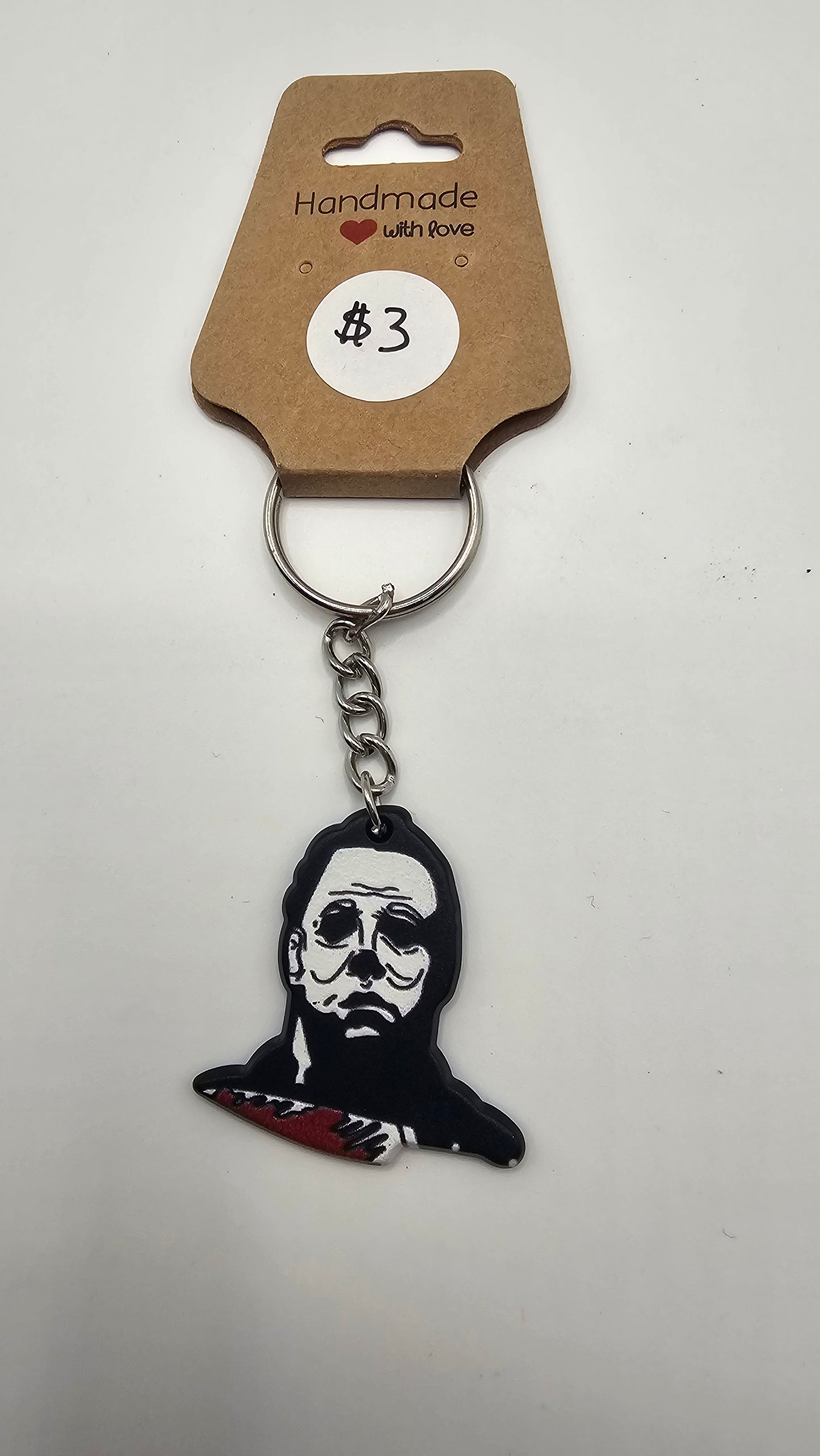 Serial Killer Keychains (Art the Clown and Michael Meyers)