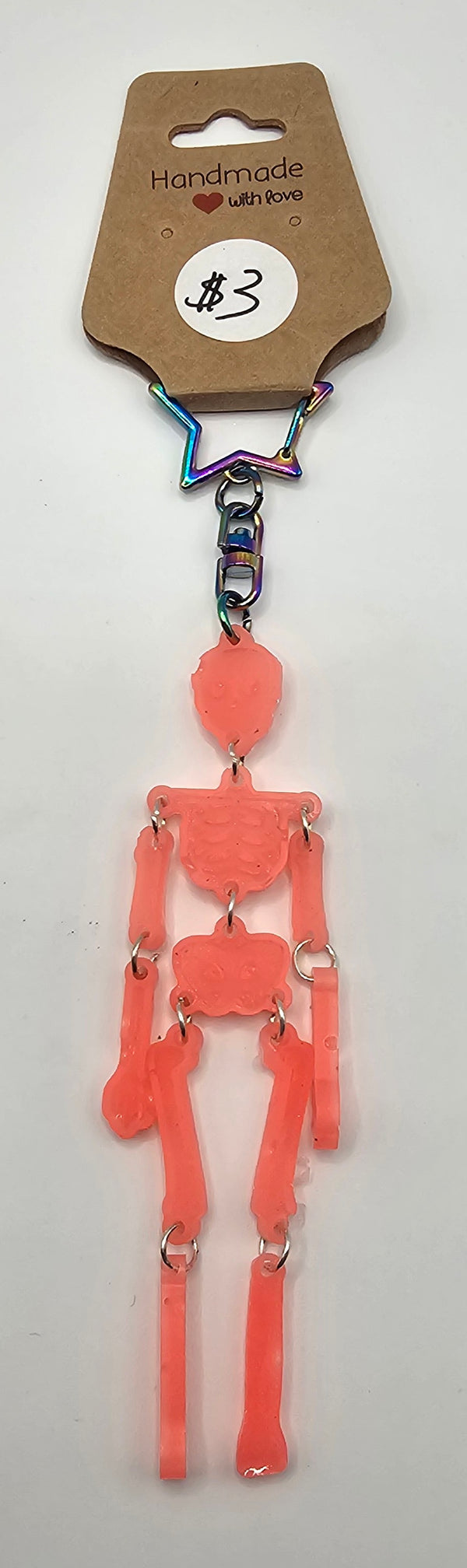 Movable Skeleton Keychains