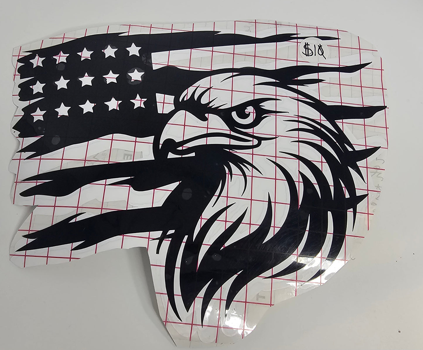 American Eagle  Large Waterproof Decal