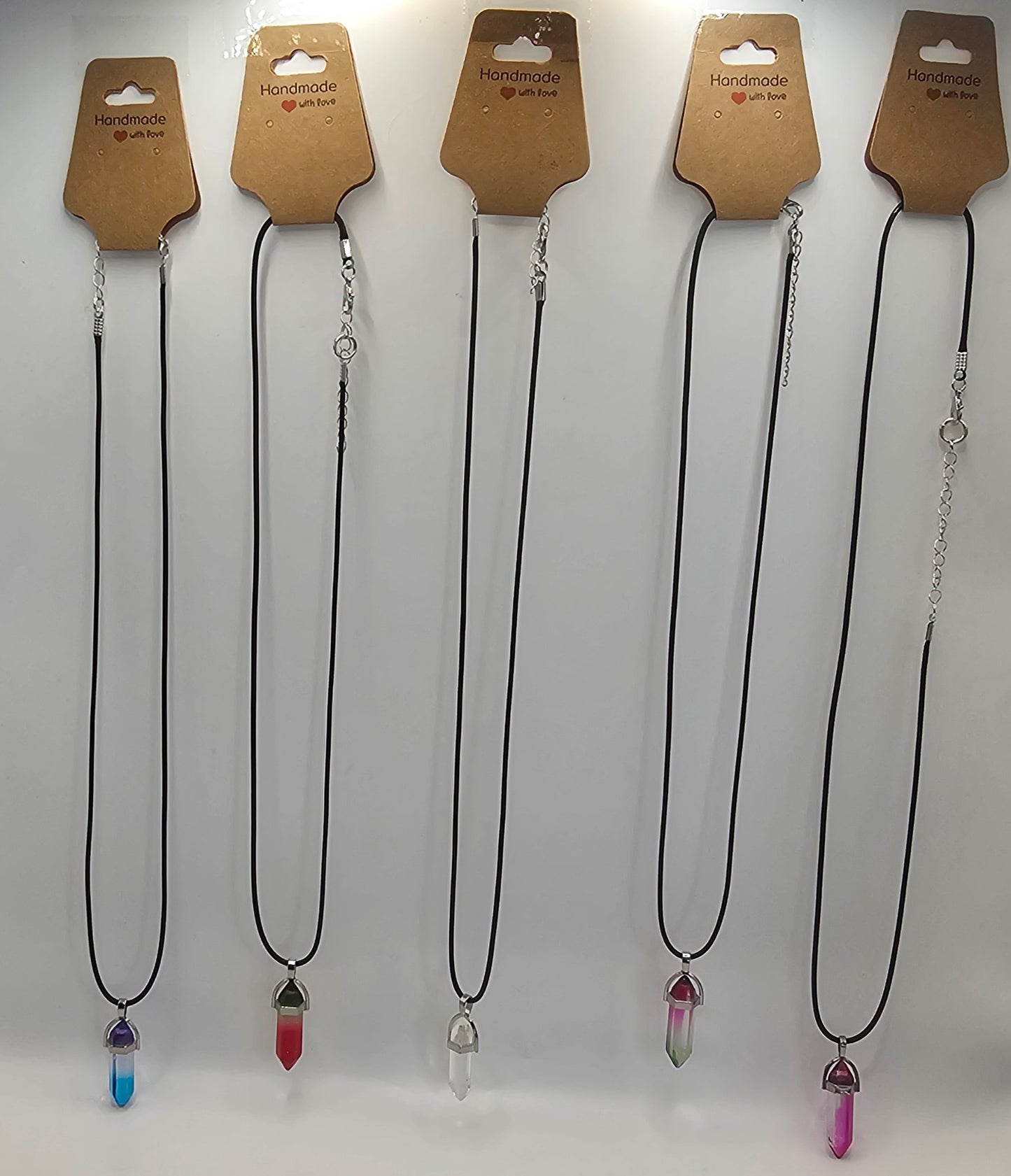 Crystal Necklaces [Assorted Colors]