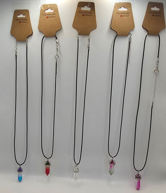 Crystal Necklaces [Assorted Colors]