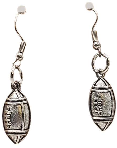 Mini Football Earrings