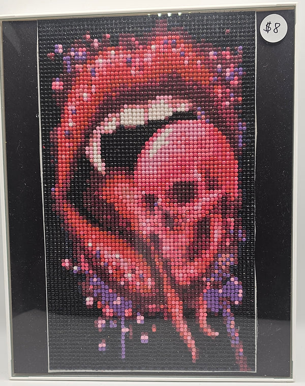 Cute Framed Vanpire Theme Diamond Painting (Wall Art)