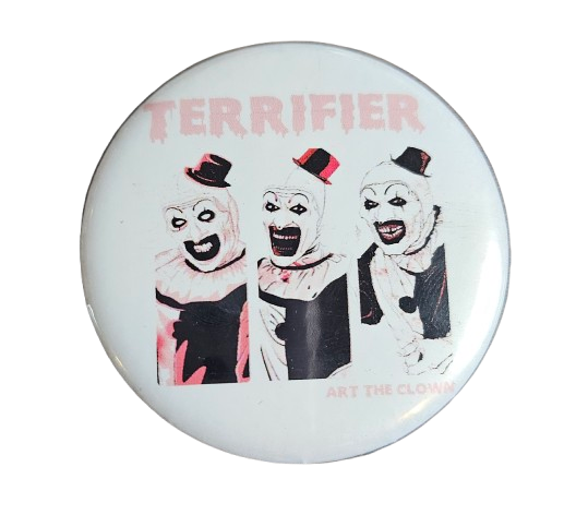 2 inch Terrifier Art the Clown Pin