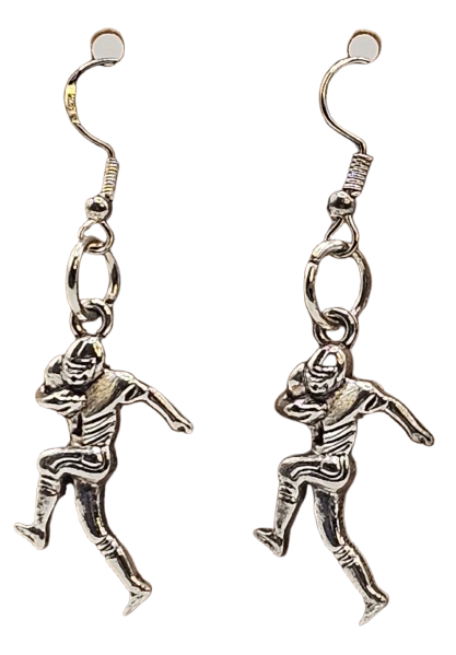 Football Player Earrings