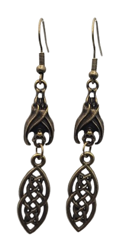 Tribal Batty Earrings