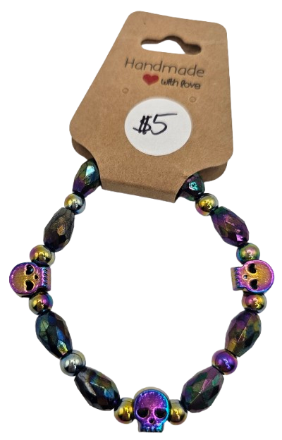 Multicolor Skull Bracelet