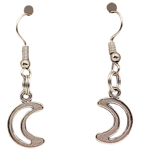 Simple Moon Earrings